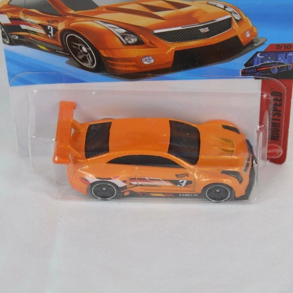 Hot Wheels Orange '16‎ Cadillac ATS-V R Toy Car - NEW